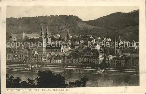 Boppard Rhein Panorama Kat. Boppard