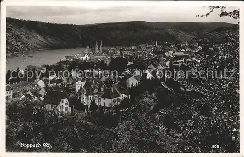 Boppard Rhein Panorama Kat. Boppard