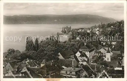 ueberlingen Bodensee Seepanorama Kat. ueberlingen