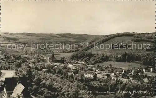 Gemuend Eifel Panorama Kat. Schleiden