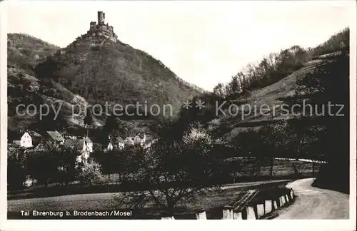 Brodenbach Tal Ehrenburg Kat. Brodenbach