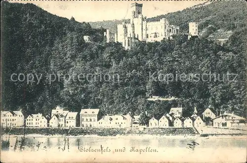 Koblenz Rhein Schloss Stolzenfels und Kapellen Kat. Koblenz