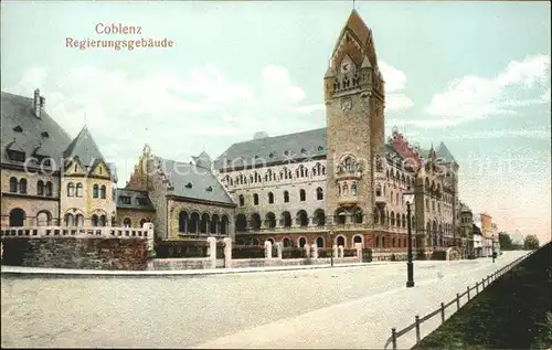 Koblenz Rhein Regierungsgebaeude Kat. Koblenz