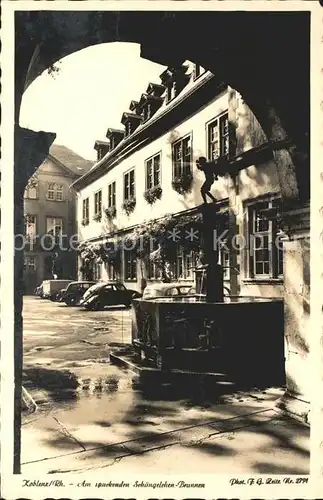 Koblenz Rhein Brunnen Kat. Koblenz