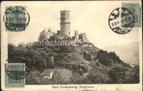 Bad Godesberg Burg Kat. Bonn