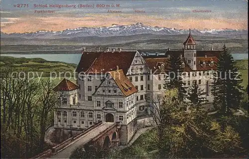 Heiligenberg Baden Schloss Kat. Heiligenberg