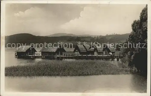 Unteruhldingen Pfahlbauten Kat. Uhldingen Muehlhofen