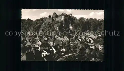 hf14072 Heidenheim Brenz Panorama mit Schloss Kategorie. Heidenheim an der Brenz Alte Ansichtskarten