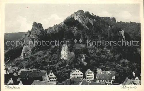 Blaubeuren Felsenpartie Kat. Blaubeuren