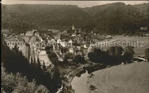 Beuron Donautal Panorama von Suedosten / Beuron /Sigmaringen LKR