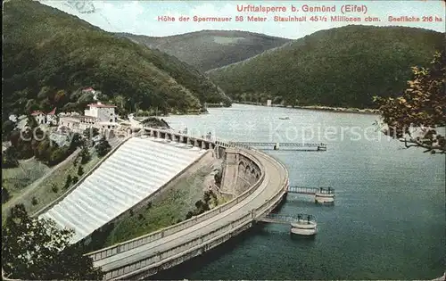 Gemuend Eifel Urfttalsperre Kat. Schleiden