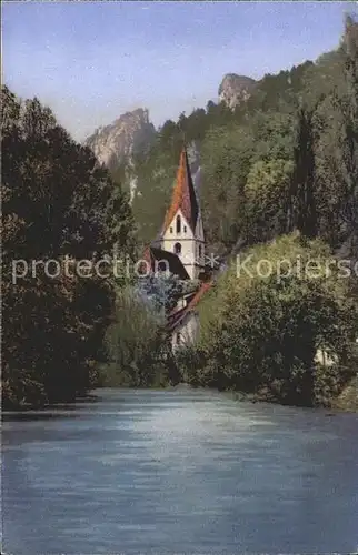 Blaubeuren Partie an der Blau Kat. Blaubeuren