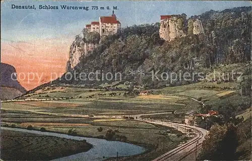 Ehingen Donau Schloss Werenwag Donautal Kat. Ehingen (Donau)