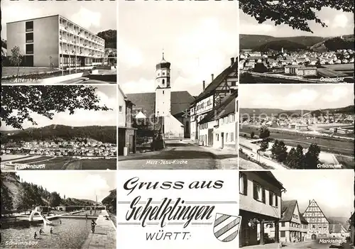 Schelklingen Ansichten Kat. Schelklingen