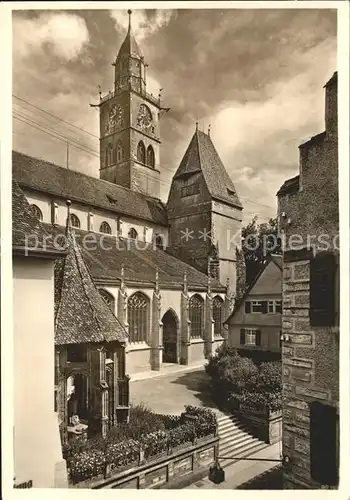 ueberlingen Bodensee Nicolausmuenster mit oelberg Kat. ueberlingen