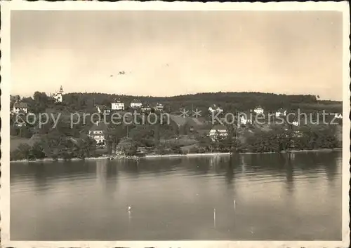 Unteruhldingen Panorama vom See aus Kat. Uhldingen Muehlhofen