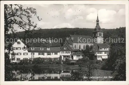 Bad Liebenzell Panorama am See Kat. Bad Liebenzell