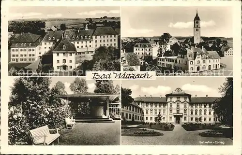 Bad Wurzach Sanatorium Maria Rosengarten Salvator Colleg Kat. Bad Wurzach