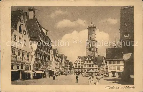 Biberach Riss Marktplatz Kat. Biberach an der Riss