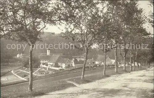 Beuron Donautal Panorama von Sueden / Beuron /Sigmaringen LKR