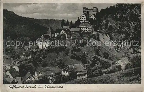 Berneck Altensteig Panorama Kat. Altensteig