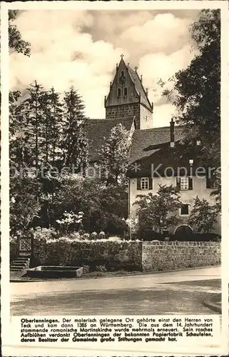 Oberlenningen Gasthaus Zum Adler Kat. Lenningen