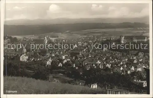 Tuebingen Panorama Kat. Tuebingen