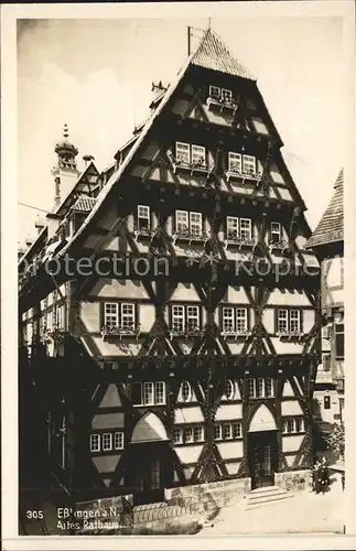 Esslingen Neckar Altes Rathaus Kat. Esslingen am Neckar