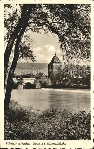 Esslingen Neckar Pliensaubruecke Kat. Esslingen am Neckar