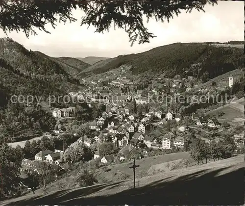 Schramberg Panorama vom Tischneckerberg Kat. Schramberg