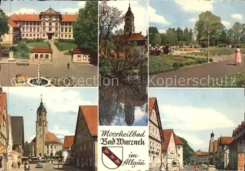 Bad Wurzach Moorheilbad Ansichten Wappen Kat. Bad Wurzach