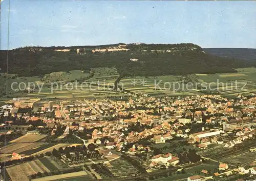 Spaichingen Fliegeraufnahme mit Dreifaltigkeitsberg Kat. Spaichingen