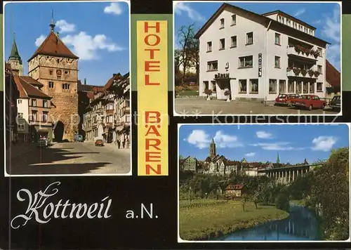 Rottweil Neckar Hotel Baeren  Kat. Rottweil