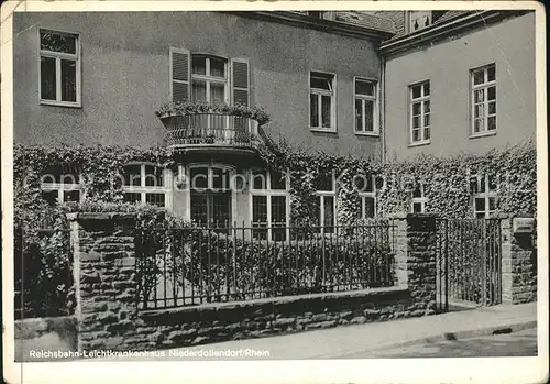 Niederdollendorf Reichsbahn Leichtkrankenhaus Kat. Koenigswinter