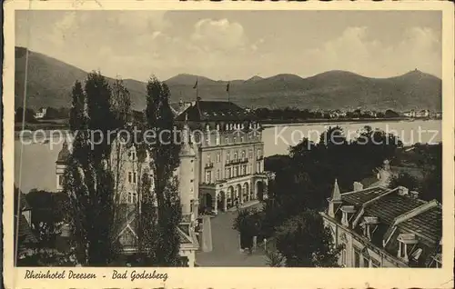 Bad Godesberg Rheinhotel Dreesen Kat. Bonn