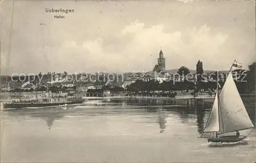 ueberlingen Bodensee Hafen Kat. ueberlingen