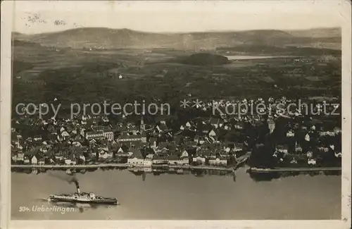 ueberlingen Bodensee Fliegeraufnahme Kat. ueberlingen