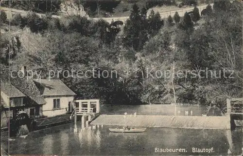 Blaubeuren Blautopf Kat. Blaubeuren