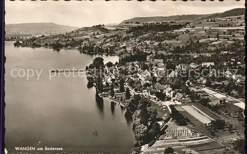 Wangen Bodensee Fliegeraufnahme Kat. Markdorf