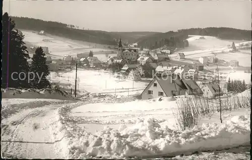 Unterkirnach Luftkurort Winter Kat. Unterkirnach