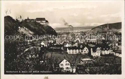 Heidenheim Brenz Schloss Hellenstein / Heidenheim an der Brenz /Heidenheim LKR