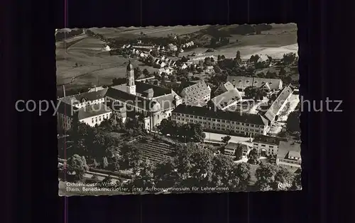 Ochsenhausen Ehem. Benediktinerkloster Fliegeraufnahme Kat. Ochsenhausen