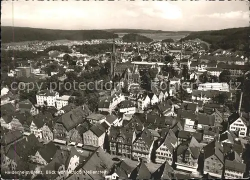 hf15470 Heidenheim Brenz Schloss Hellenstein Fliegeraufnahme Kategorie. Heidenheim an der Brenz Alte Ansichtskarten