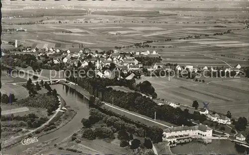 Donaustetten Fliegeraufnahme Kat. Ulm