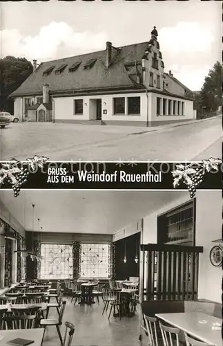 Rauenthal Weindorf Winzerhaus  Kat. Eltville am Rhein