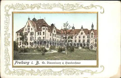 Freiburg Breisgau Ev. Diaconissen Krankenhaus Kat. Freiburg im Breisgau