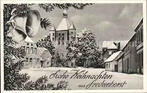 Freckenhorst Frohe Weihnachten Glocke Kat. Warendorf