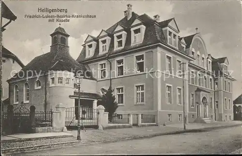 Heiligenberg Baden Friedrich Luisen Bezirks Krankenhaus Kat. Heiligenberg