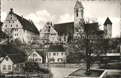 Riedlingen Wuerttemberg Altstadt Kat. Riedlingen