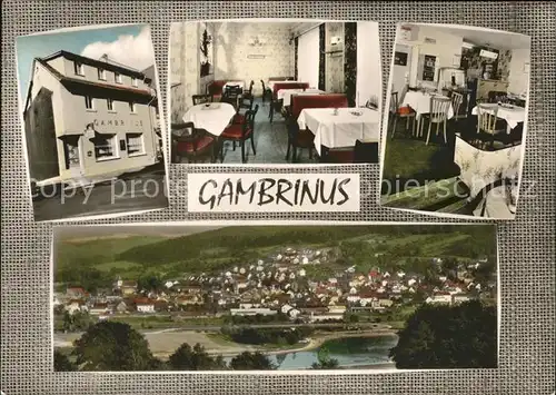 Bad Koenig Restaurant Gambrinus Kat. Bad Koenig